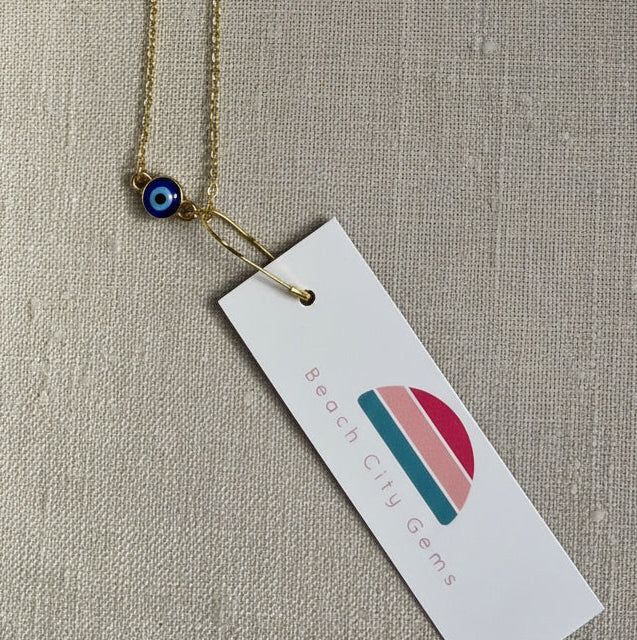 Evil eye necklace