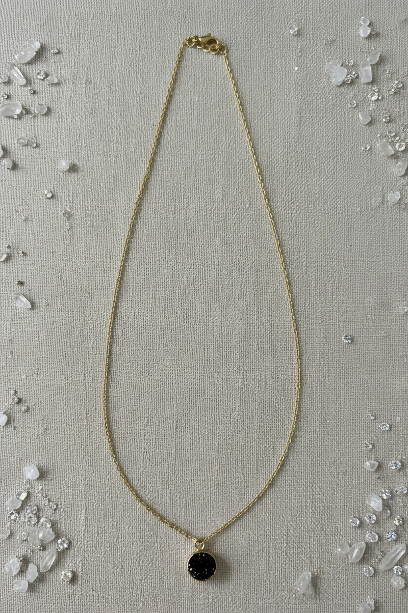 Eclipse Drop Necklace