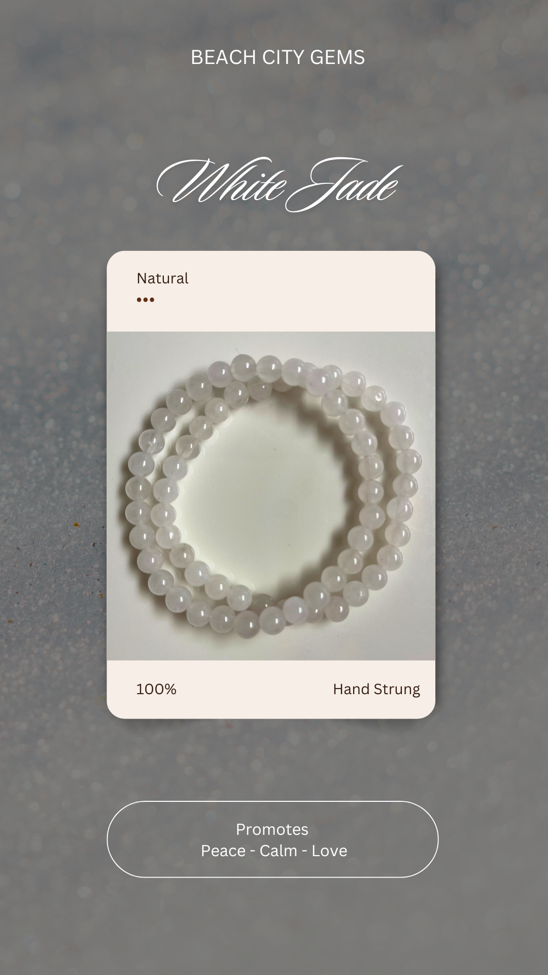 White Jade Bracelet