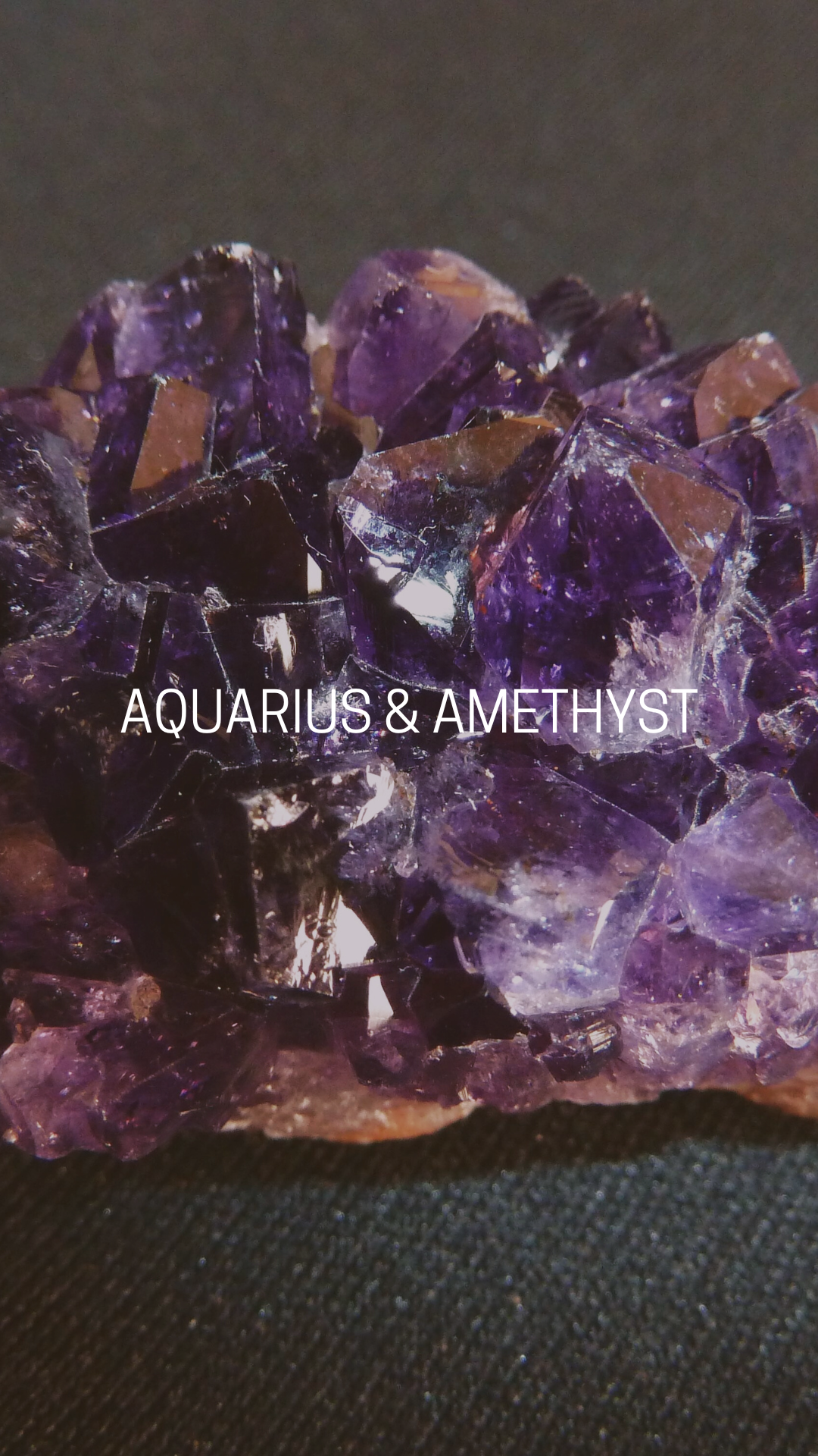 Aquarius - Amethyst Bracelet