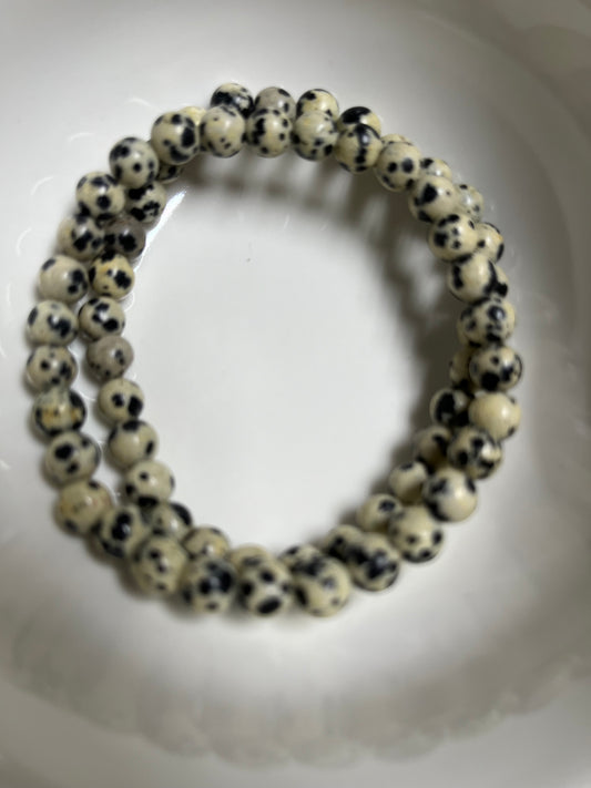 Dalmatian Jasper Bracelet