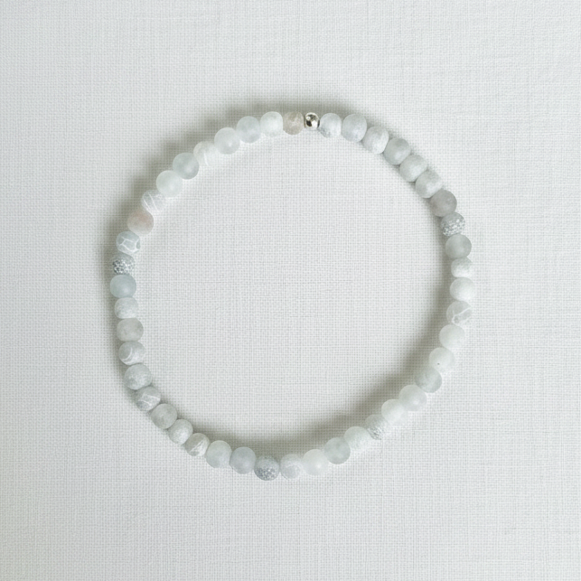 Crackle Agate Bracelet