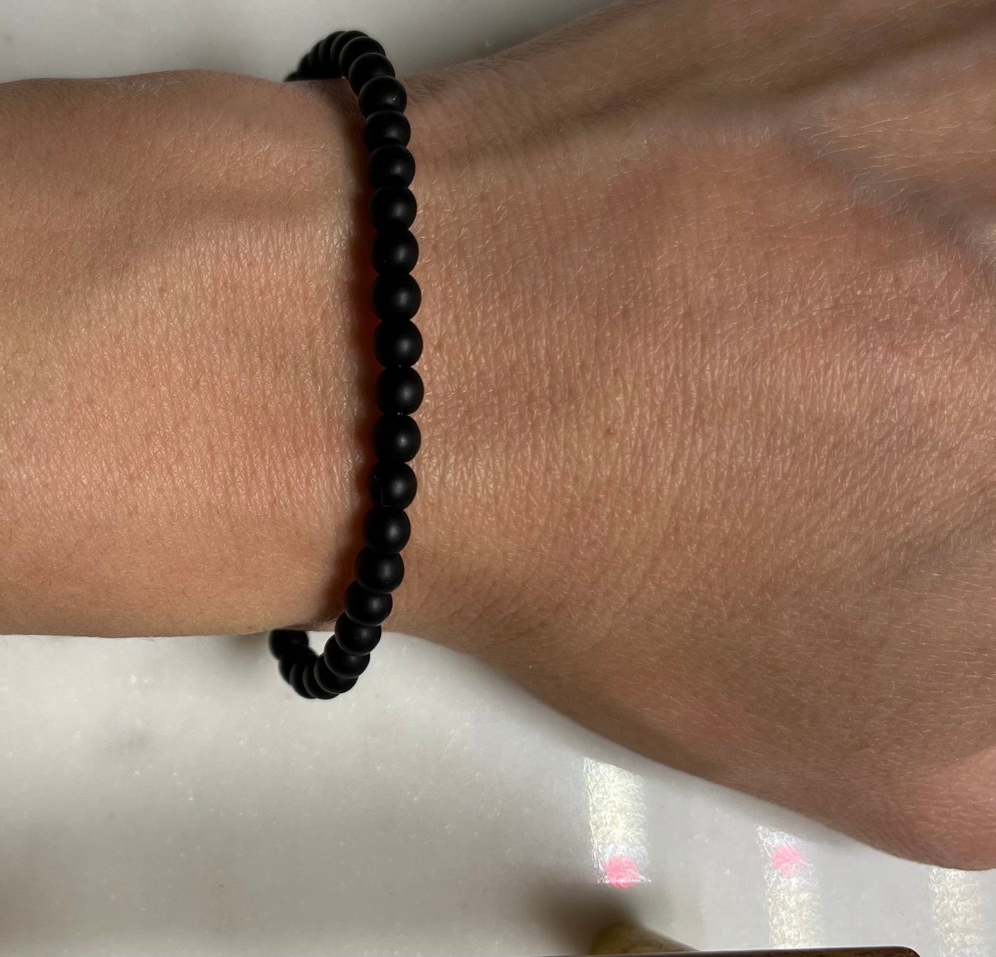 Black Onyx Bracelet 4mm