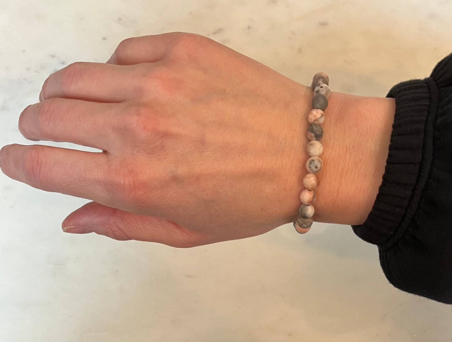 Pink Zebra Jasper Bracelet