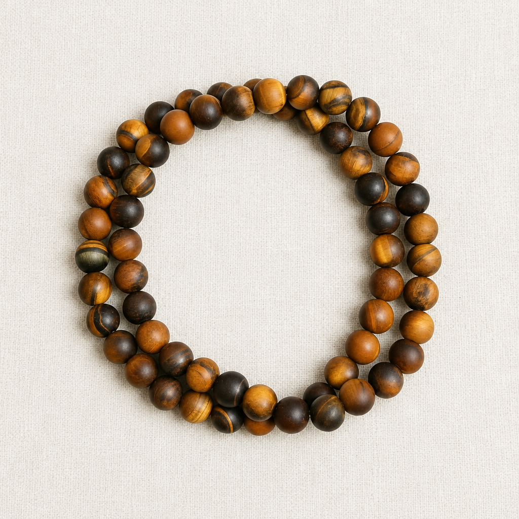 Matte Tigers Eye Bracelet