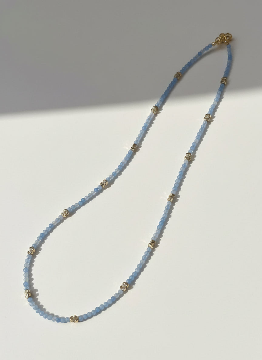 Aquamarine necklace