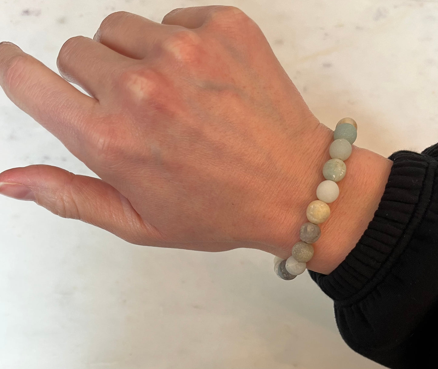 Amazonite Bracelet 8mm Bead
