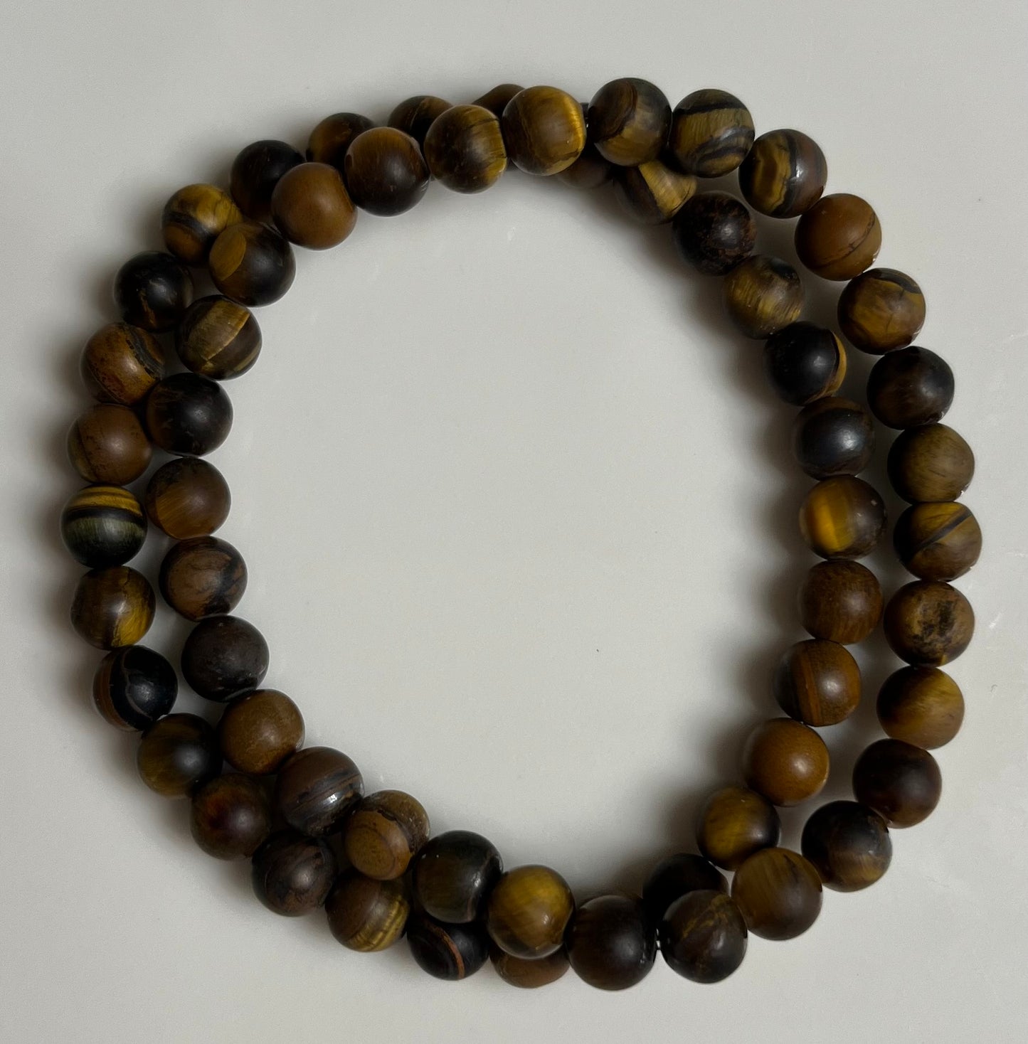 Matte Tigers Eye Bracelet