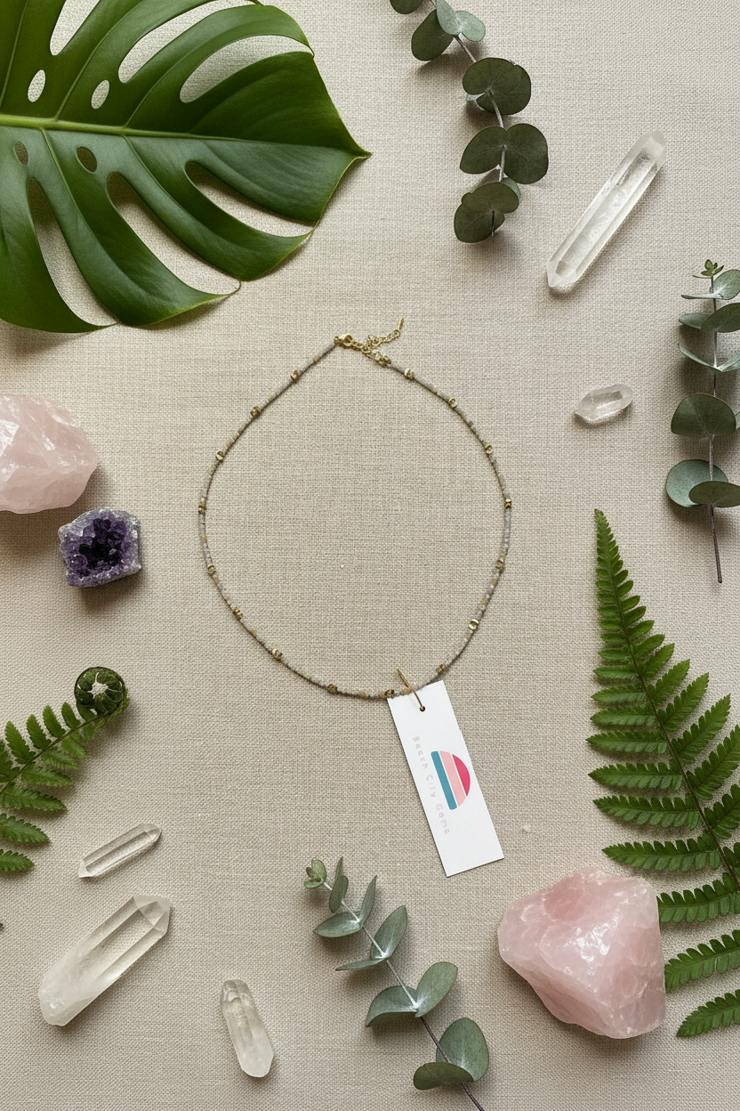 Amazonite & Hematite Necklace