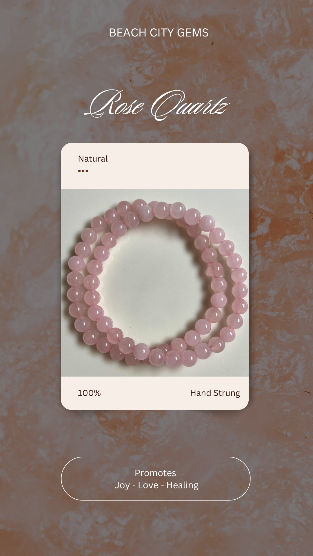 The Kids Collection - Rose Quartz