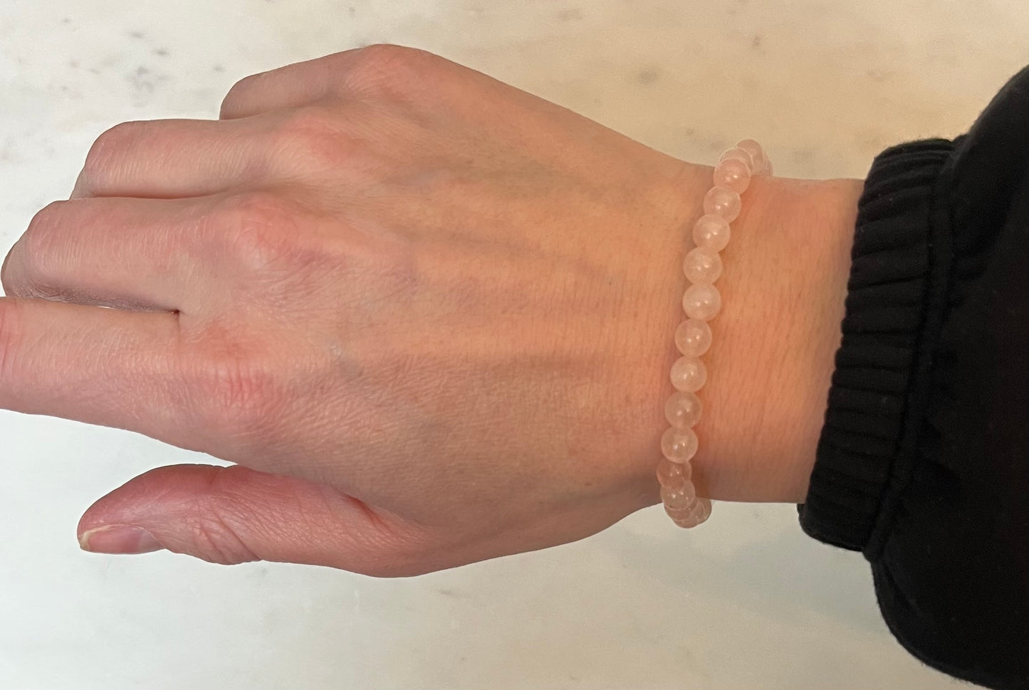Natural Rose Quartz Bracelet