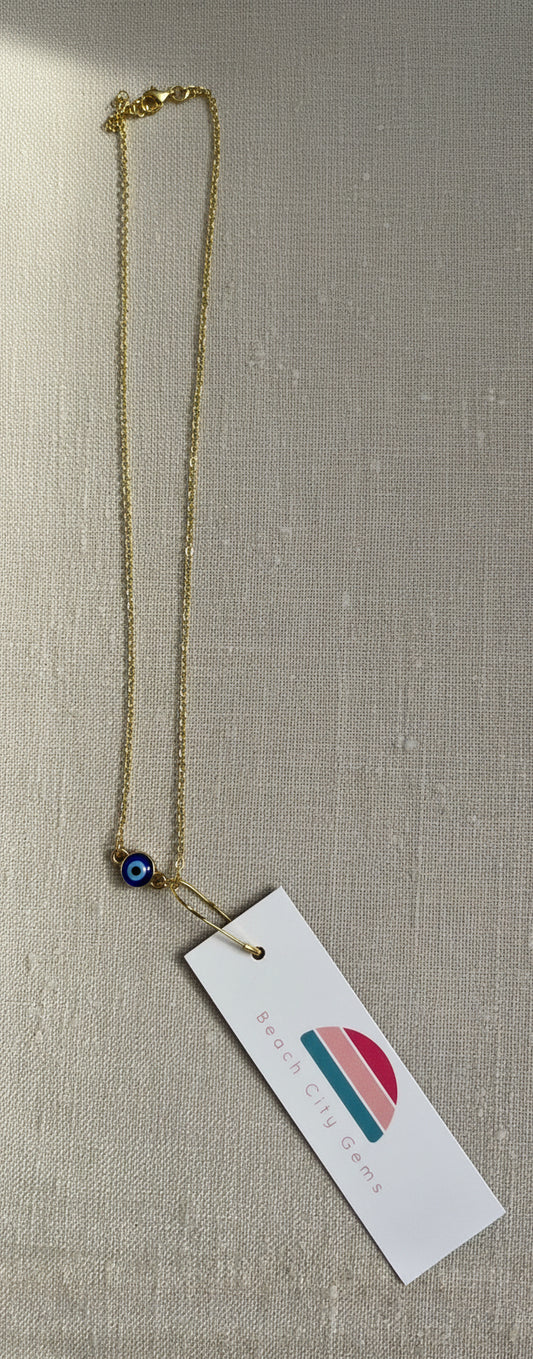 Evil eye necklace