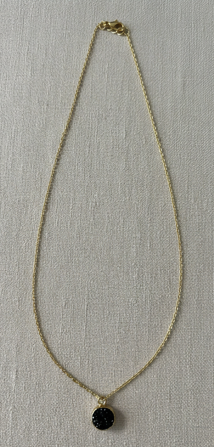 Eclipse Drop Necklace