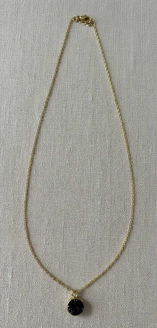 Eclipse Drop Necklace