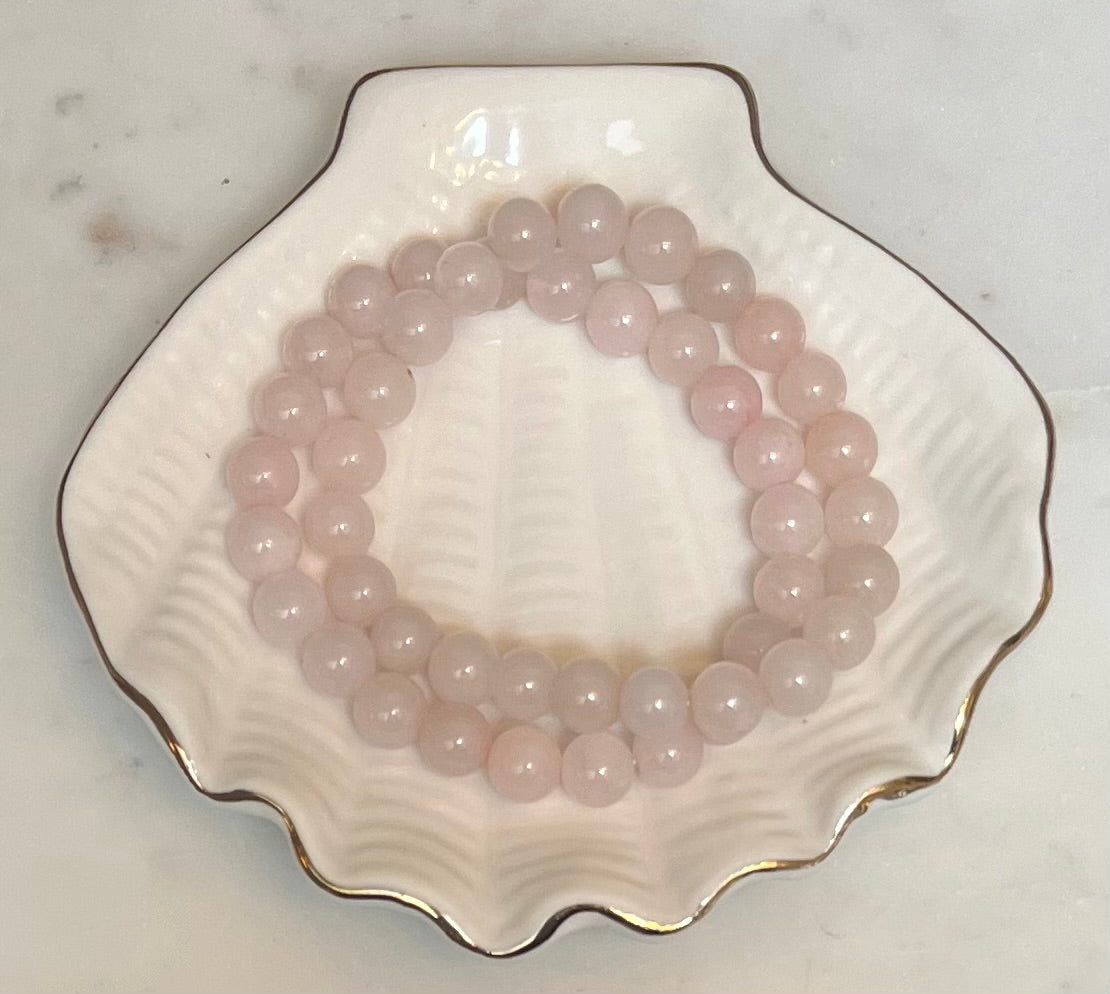 Rose Quartz 8mm bead Bracelet