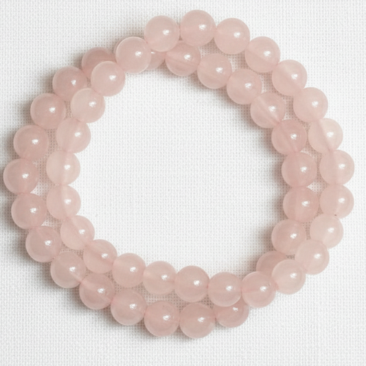 Rose Quartz 8mm bead Bracelet