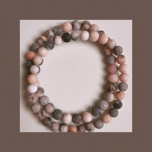 Pink Zebra Jasper Bracelet