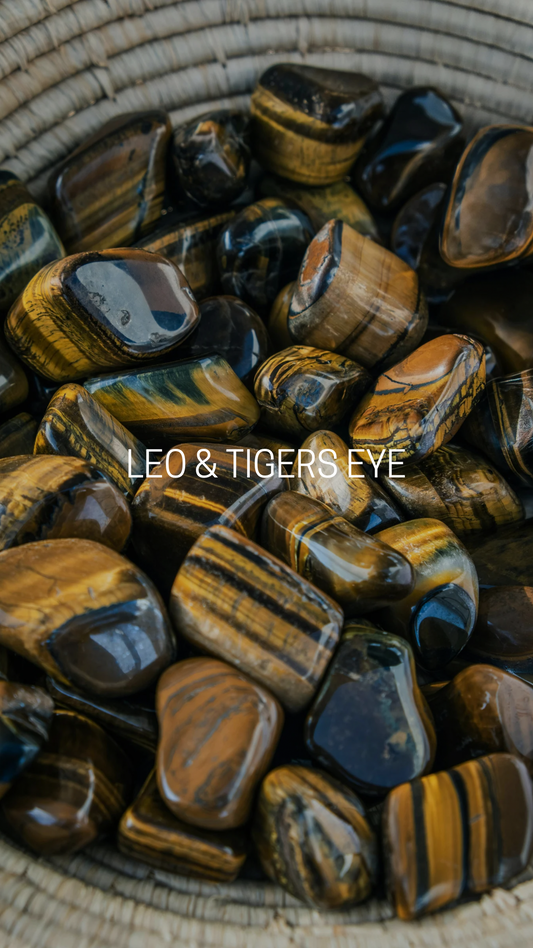 Leo - Matte Tigers Eye Bracelet