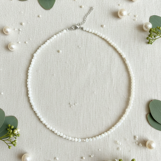 Moonlit Pearl Necklace