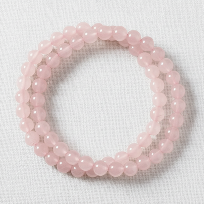 Natural Rose Quartz Bracelet