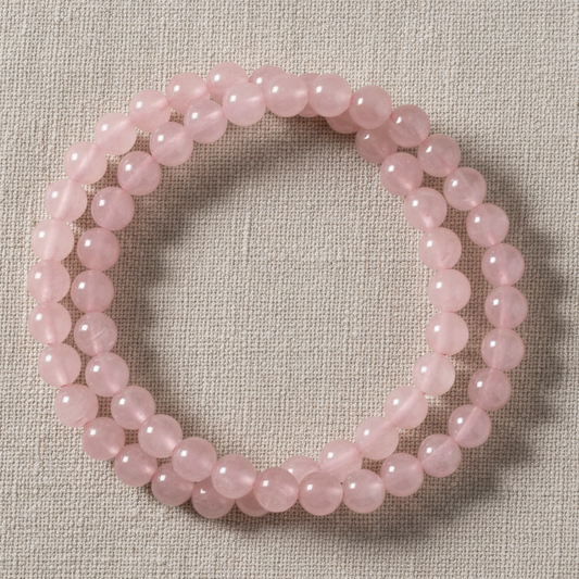 Natural Rose Quartz Bracelet
