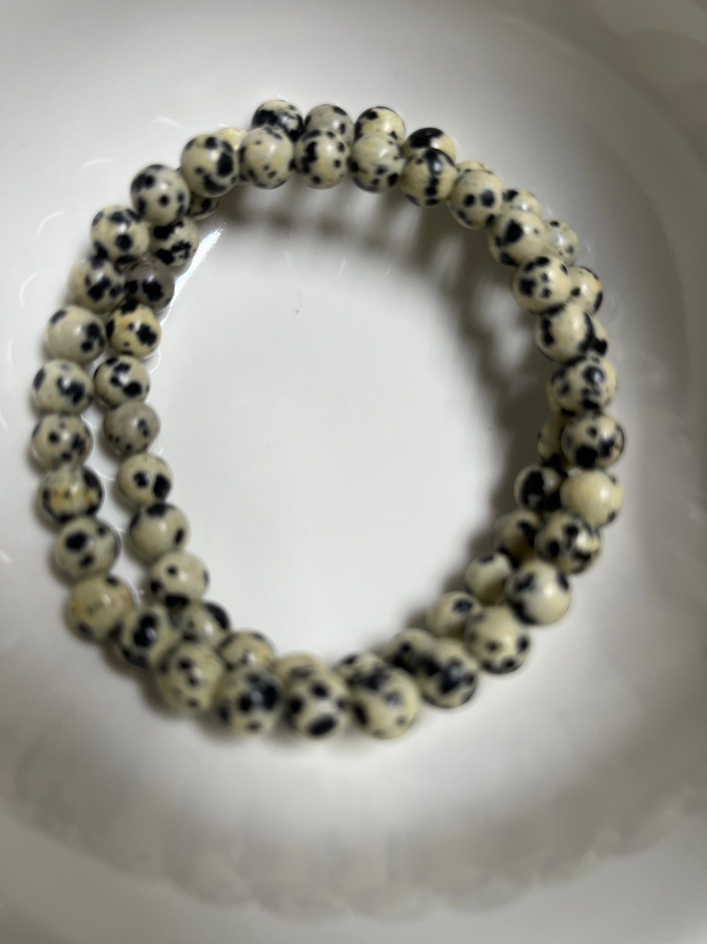 Dalmatian Jasper Bracelet