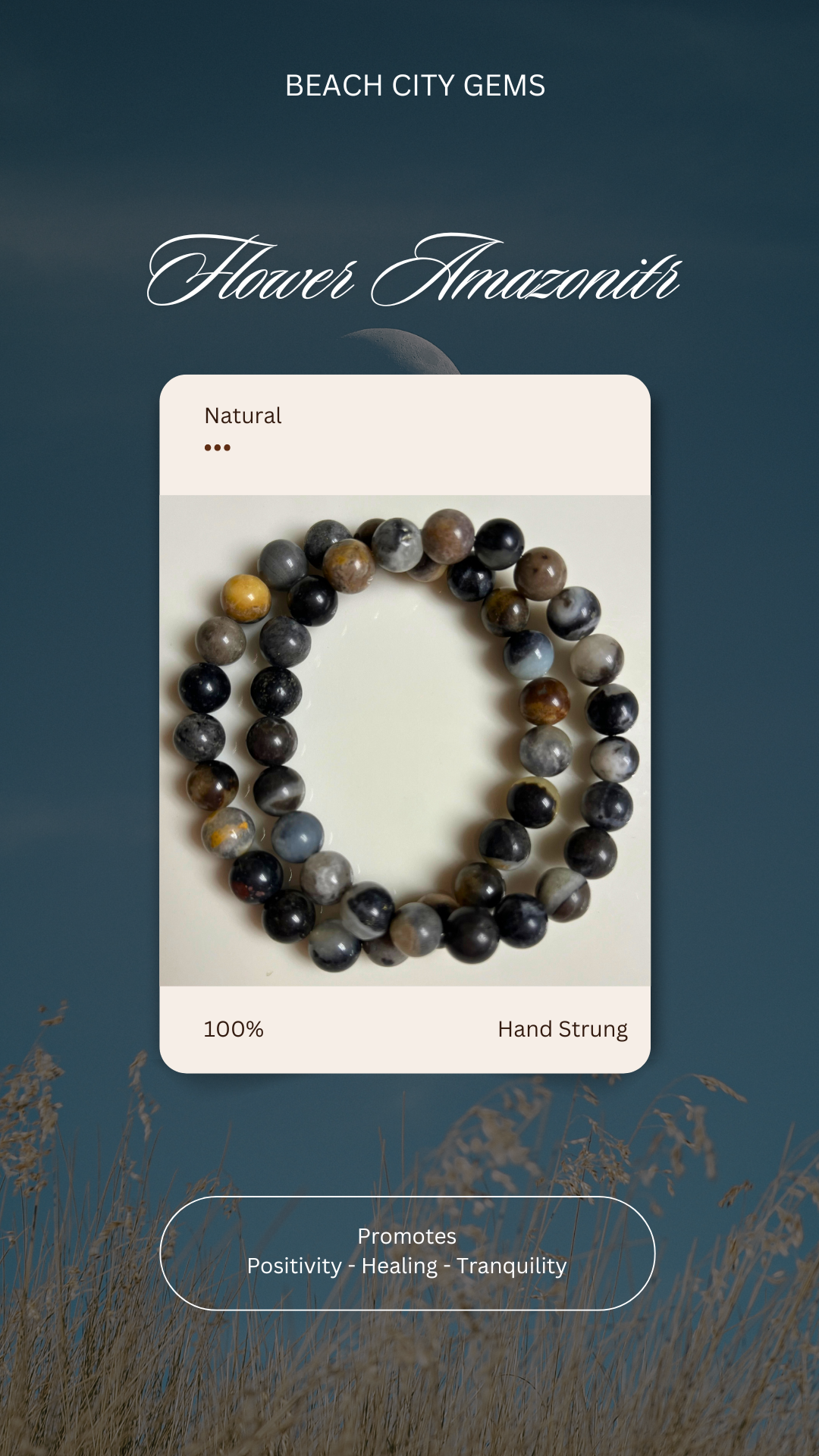 Flower Amazonite Bracelet