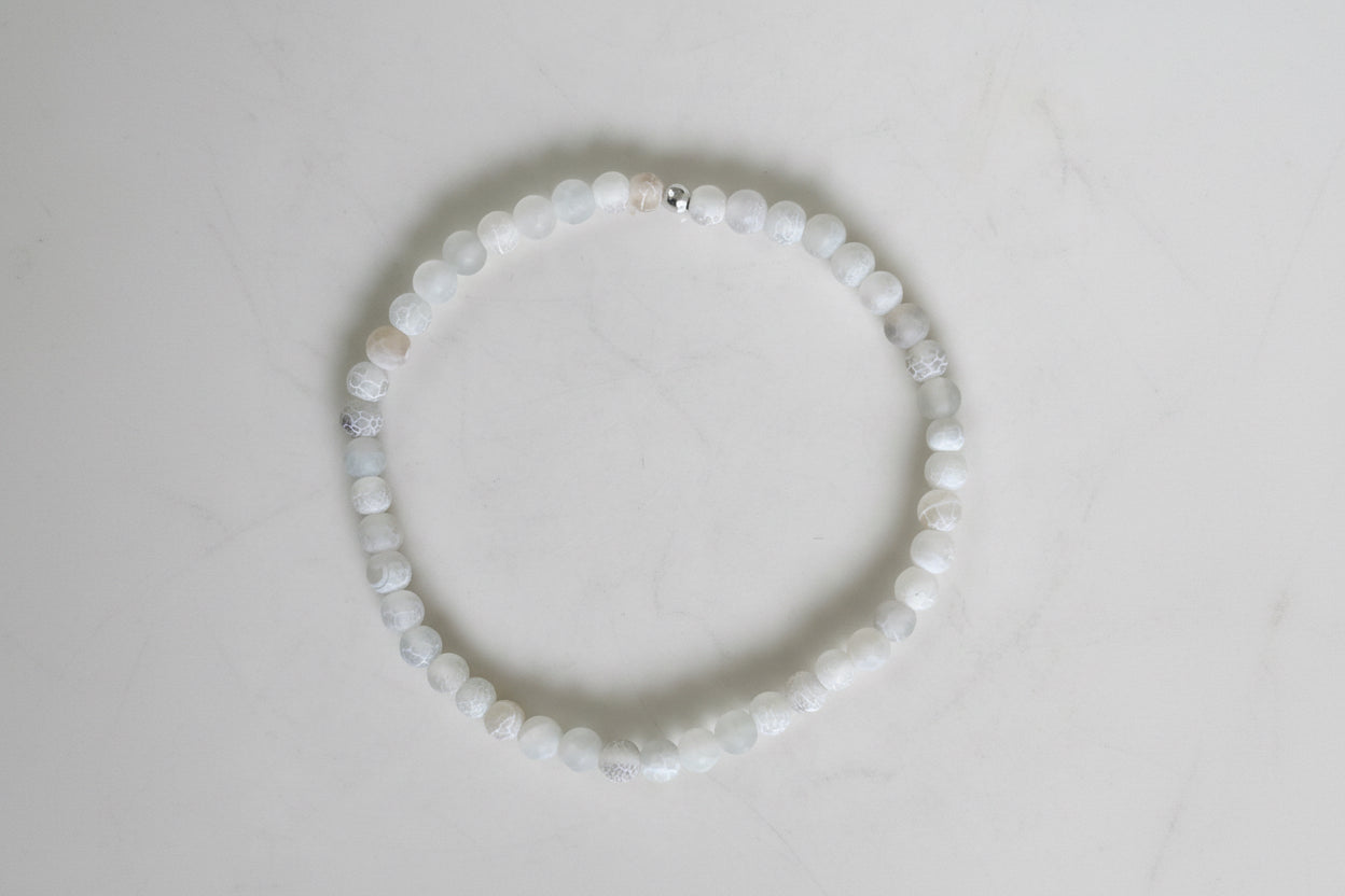 Crackle Agate Bracelet