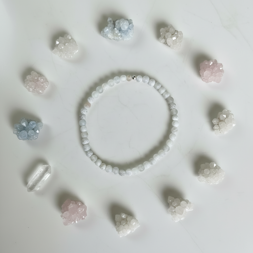 Crackle Agate Bracelet