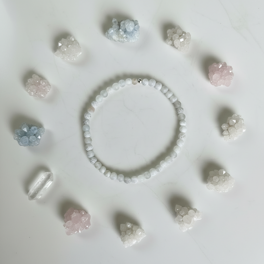 Crackle Agate Bracelet