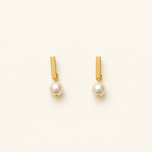Lavender Tide Bar Earrings