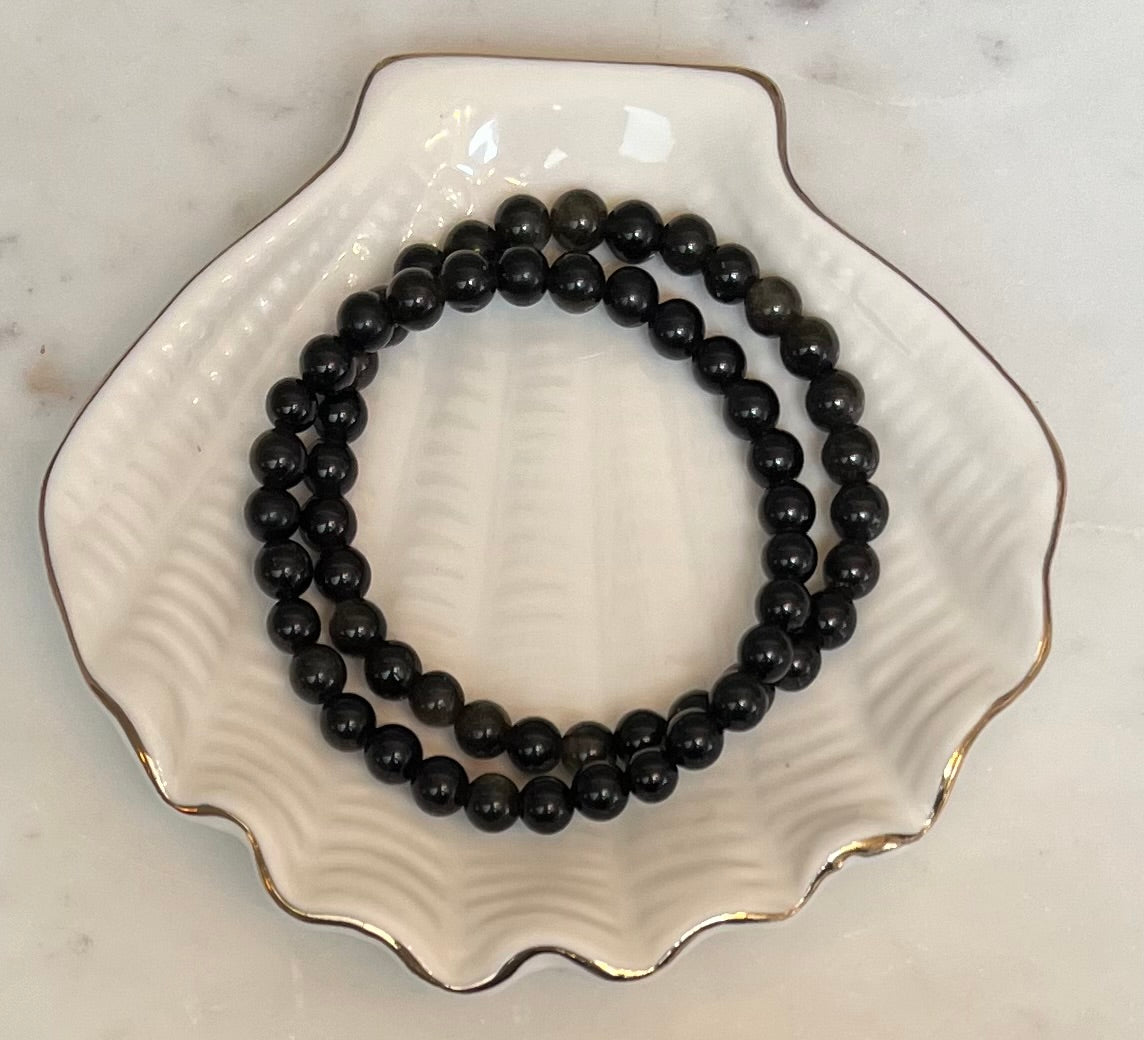 Golden Obsidian Bracelet 6mm