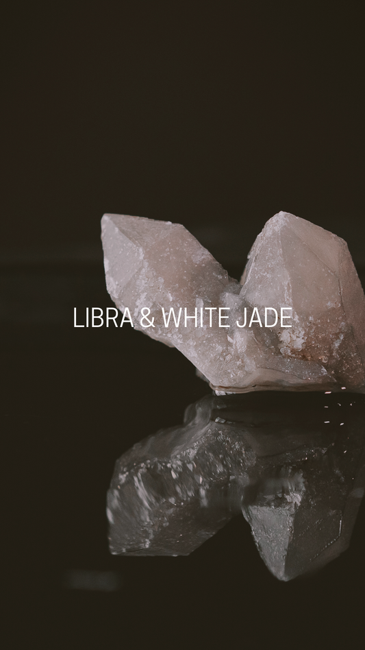 Libra - White Jade Bracelet