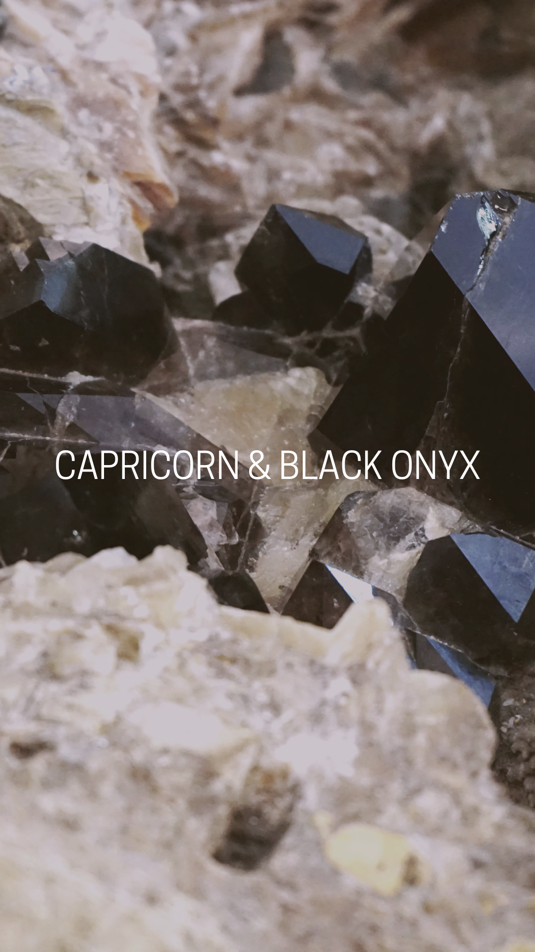 Capricorn - Black Onyx Bracelet