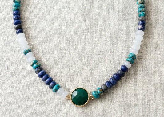 Sea & Sage Necklace