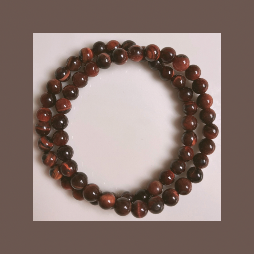 Red Tigers Eye Bracelet