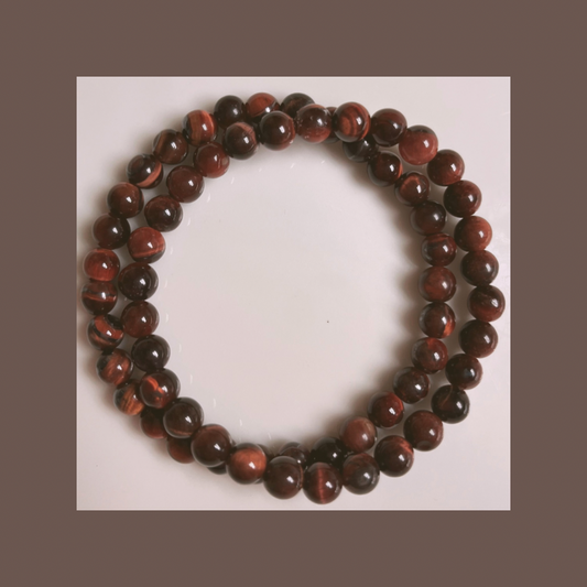 Red Tigers Eye Bracelet