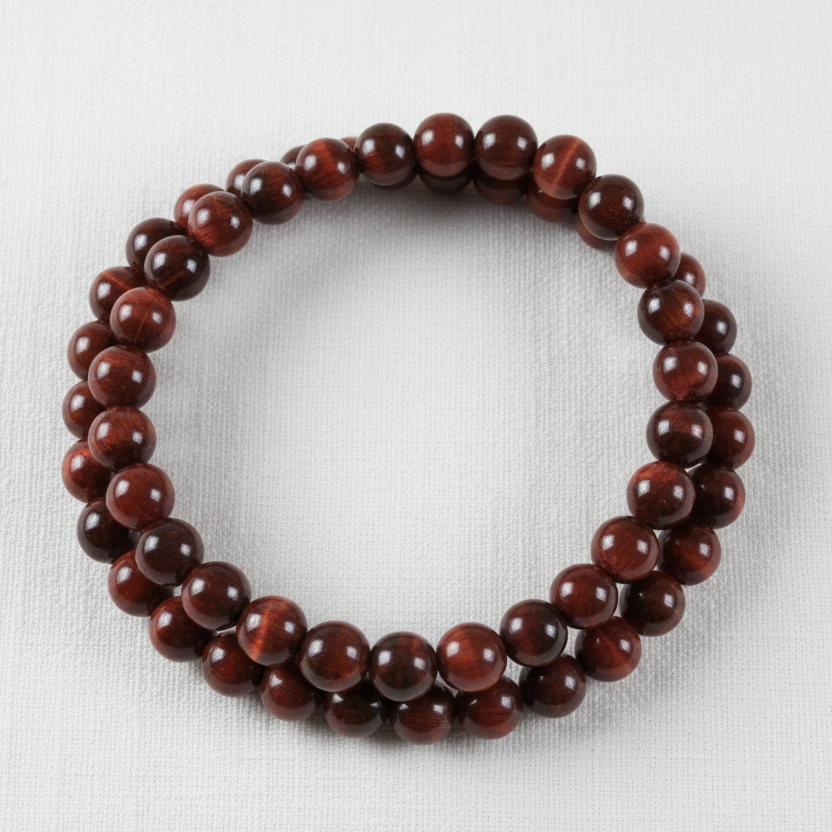 Red Tigers Eye Bracelet
