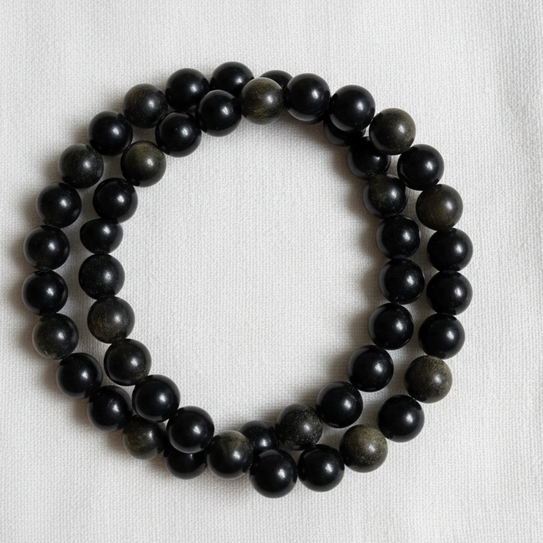 Golden Obsidian  8mm bead Bracelet