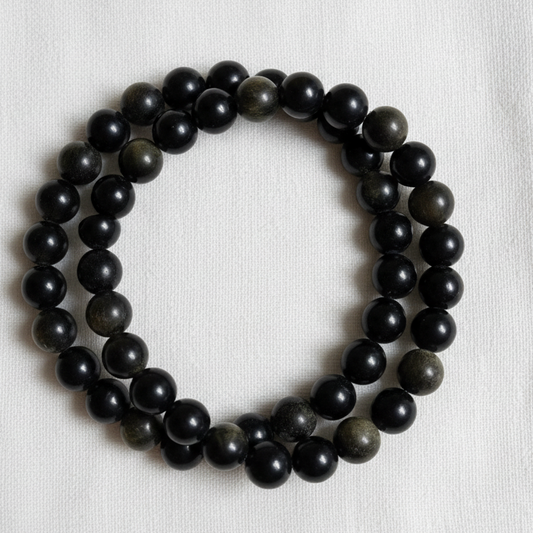 Golden Obsidian  8mm bead Bracelet