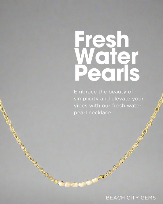 Freshwater pearl necklace