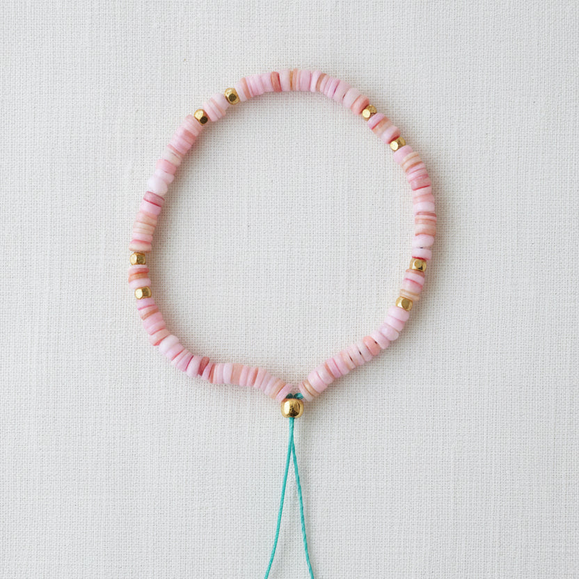 Sun washed Shell - Anklet and Bracelet