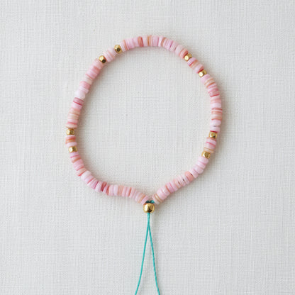 Sun washed Shell - Anklet and Bracelet