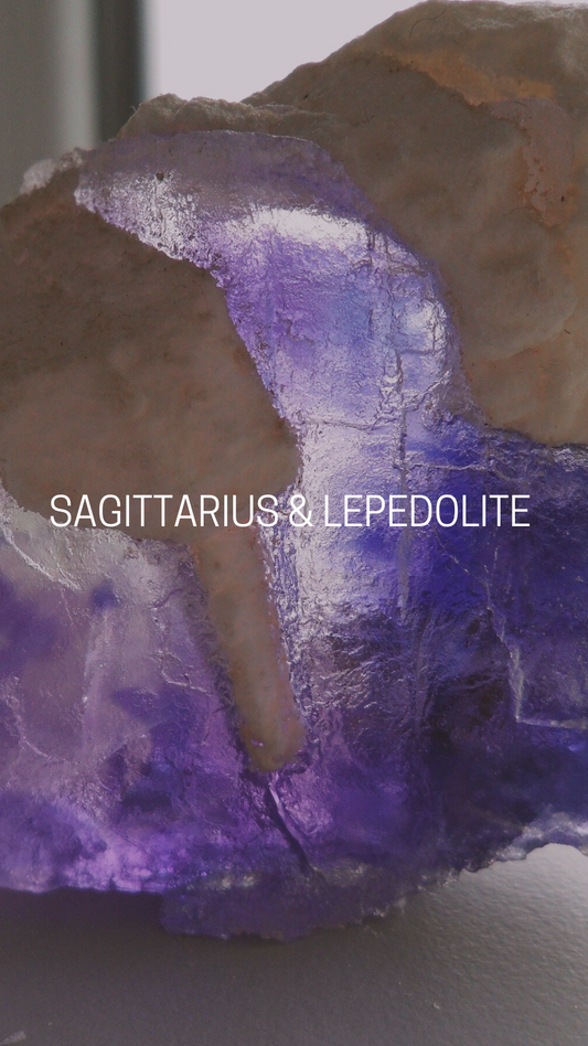 Sagittarius - Lepidolite Bracelet